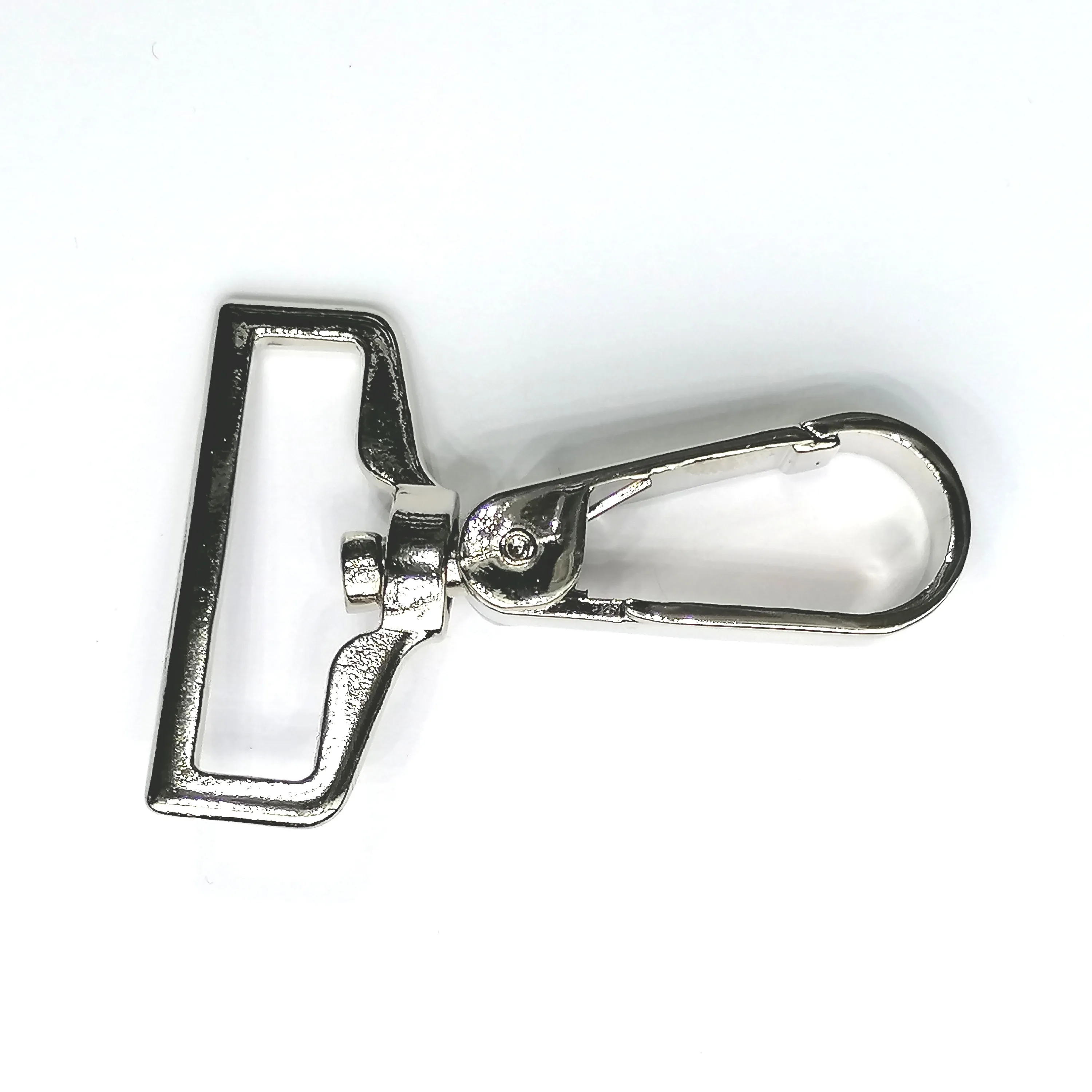 Musketonhaak - zilver - 30 mm
